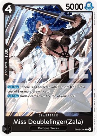 Miss Doublefinger(Zala) (EB03-046)  -  Common