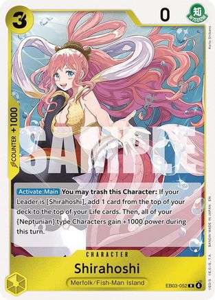 Shirahoshi (EB03-052)  -  Rare