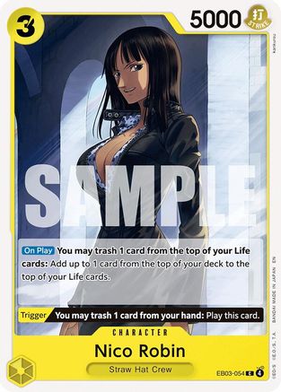 Nico Robin (054) (EB03-054)  -  Common