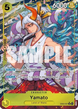Yamato (Alternate Art) (EB03-057)  -  Rare
