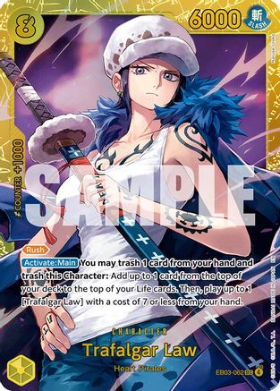 Trafalgar Law (EB03-062)  -  Secret Rare