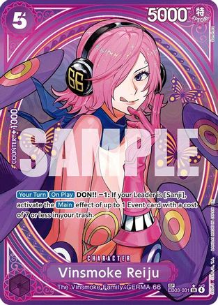 Vinsmoke Reiju (SP) (EB03-031)  -  Super Rare
