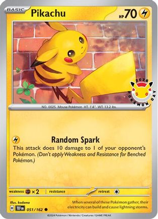 Pikachu (Pokemon Day 2026) - 051 - Common - Holofoil