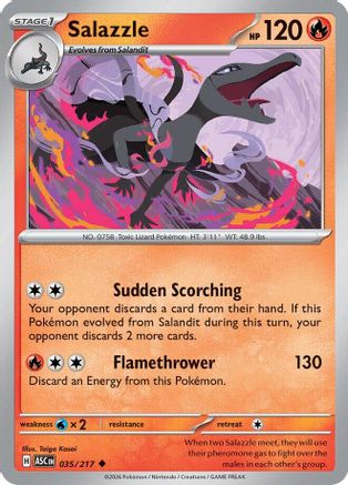 Salazzle - 035/217  - Uncommon - Normal