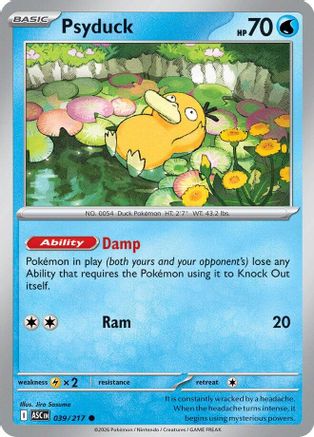 Psykokwak - 039/217 - Commune - Holofoil inversée