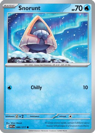 Snorunt - 046/217  - Common - Reverse Holofoil