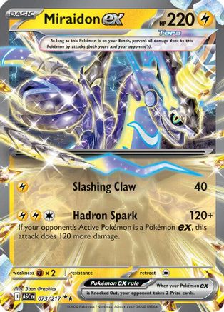 Miraidon ex - 073 - Double Rare - Holo
