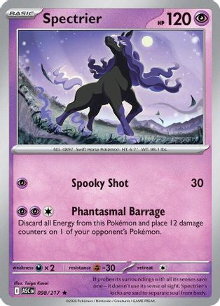 Spectrier - 098 - Rare - Holofoil inversé