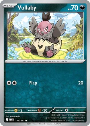 Vullaby - 138 - Common - Reverse Holofoil