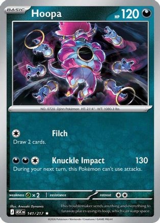 Hoopa - 141 - Rare - Holofoil