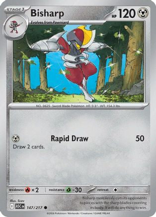 Bisharp - 147 - Common - Reverse Holofoil