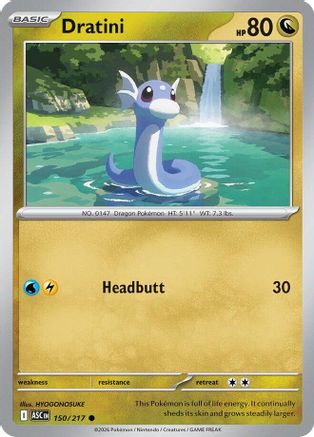 Dratini - 150 - Common - Reverse Holofoil
