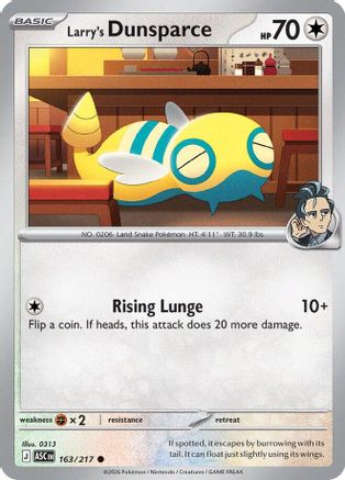 Larry's Dunsparce - 163 - Common - Normal