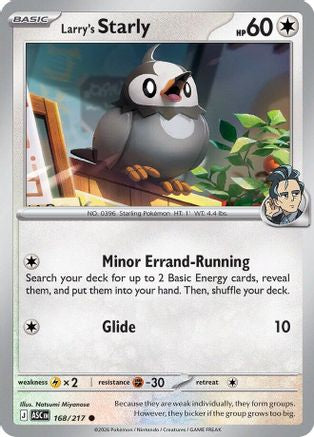 Larry's Starly - 168 - Common - Normal