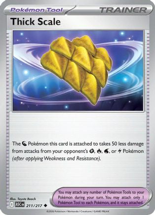 Thick Scale - 211 - Uncommon - Reverse Holofoil