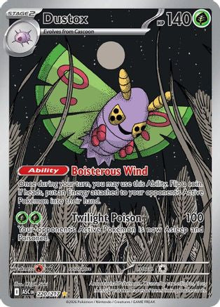 Dustox - 220/217  - Illustration Rare - Holofoil