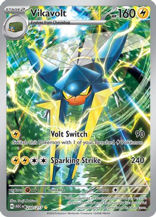 Vikavolt - 230/217  - Illustration Rare - Holofoil