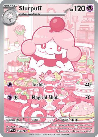 Slurpuff - 236/217  - Illustration Rare - Holofoil