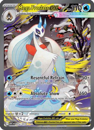 Mega Froslass ex - 275/217  - Special Illustration Rare - Holofoil