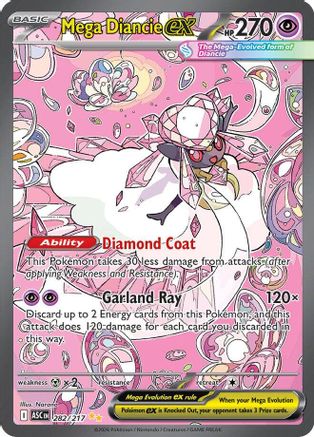 Mega Diancie ex - 282/217  - Special Illustration Rare - Holofoil