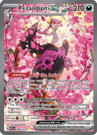 Fezandipiti ex - 288/217  - Special Illustration Rare - Holofoil