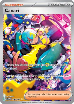 Canari - 291/217 - Illustration Rare Spéciale - Holofoil