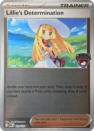 Lillie's Determination (Regional Championships) - 119 - Uncommon - Reverse Holofoil