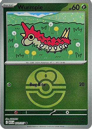 Chenipotte (Love Ball) - 011 - Commune - Reverse Holofoil