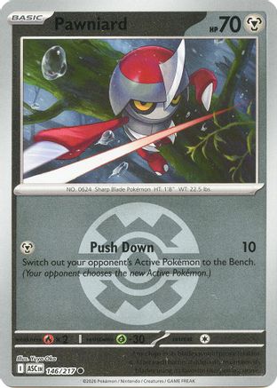 Pawniard (Quick Ball) - 146 - Common - Reverse Holofoil