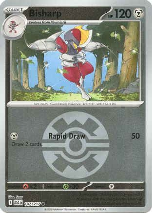Bisharp (Quick Ball) - 147 - Common - Reverse Holofoil