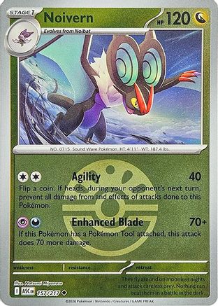 Noivern (Friend Ball) - 157 - Uncommon - Reverse Holofoil