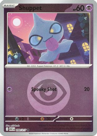 Fantominus (Motif symbole Énergie) - 090 - Commune - Holofoil inversé