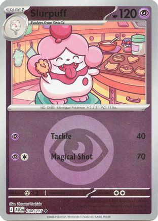 Slurpuff - 094/217 (Symbole d'Énergie) - Peu Commune - Holofoil Inversé
