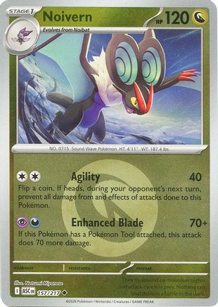 Noivern (Energy Symbol Pattern) - 157 - Uncommon - Reverse Holofoil