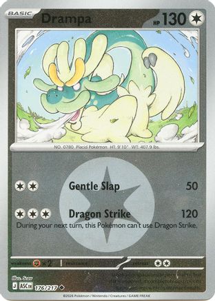 Drampa (Energy Symbol Pattern) - 176 - Uncommon - Reverse Holofoil