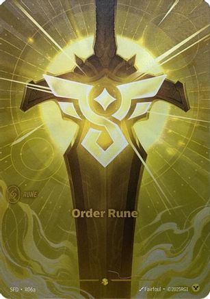 Commande Rune (Illustration alternative) (R06a) - Feuille forgée par les esprits