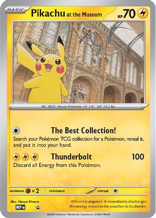 Pikachu at the Museum  - Promo - Normal