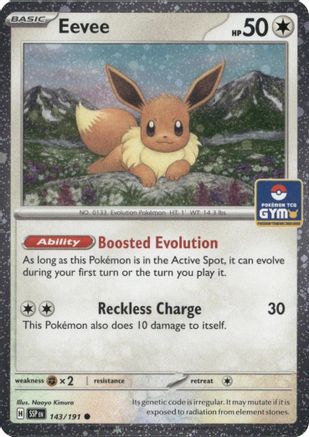 Eevee (Southeast Asia Exclusive) - 143 - Common - Holofoil