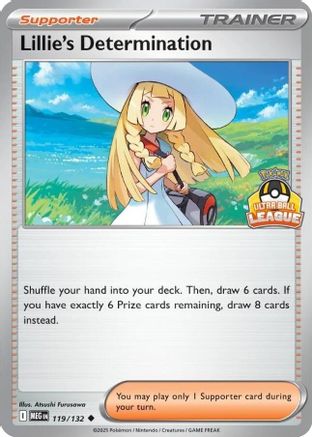La Détermination de Lillie (Ligue Hyper Ball) - 119 - Peu Commune - Holofoil