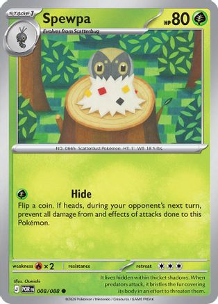 Spewpa - 008/088  - Common - Normal