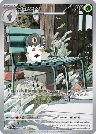 Spewpa - 089/088 - Rare Brillante - Holographique