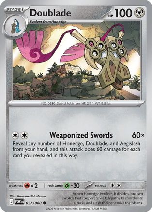 Doublade - 057/088  - Common - Normal