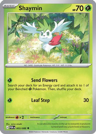 Shaymin - 003 - Uncommon - Normal