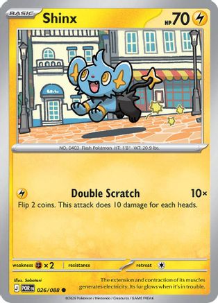 Shinx - 026 - Common - Normal
