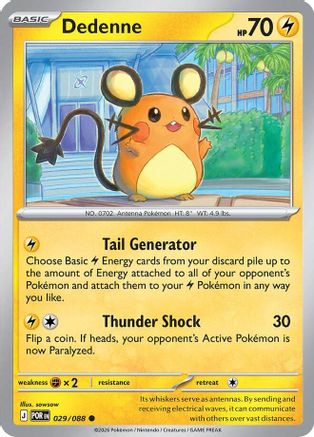Dedenne - 029/088  - Common - Normal