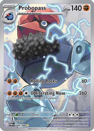 Probopass - 096/088  - Shiny Rare - Holofoil