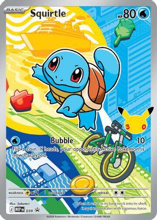 Squirtle - 039  - Promo - Holofoil