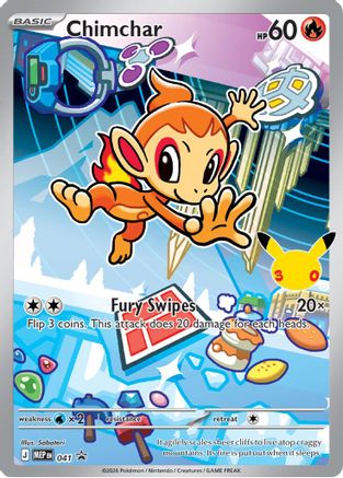 Chimchar - 041  - Promo - Holofoil