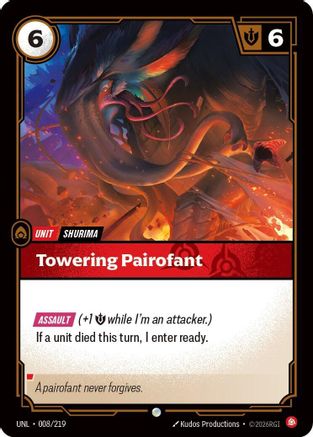 Towering Pairofant (008/219) - Unleashed