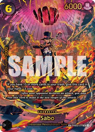 Sabo (PRB02-014) (SP) (PRB02-014)  - Super Rare